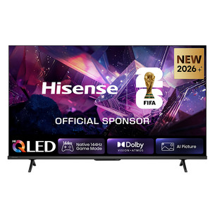 Hisense E7S PRO, 43'', 4K UHD, HI-QLED, juodas - Televizorius