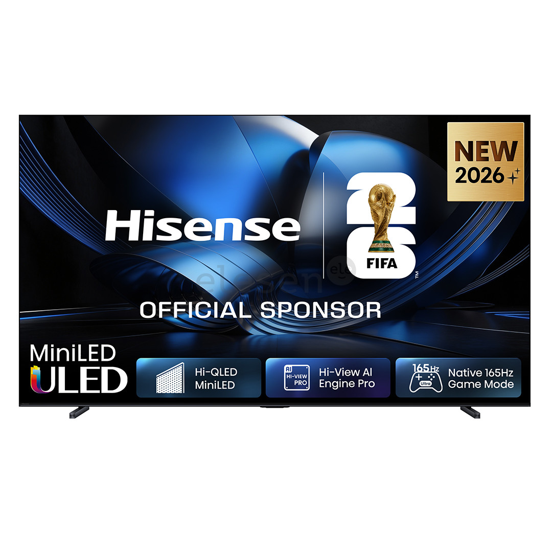 Hisense U7SE, 100'', 4K UHD, ULED Mini LED, черный - Телевизор