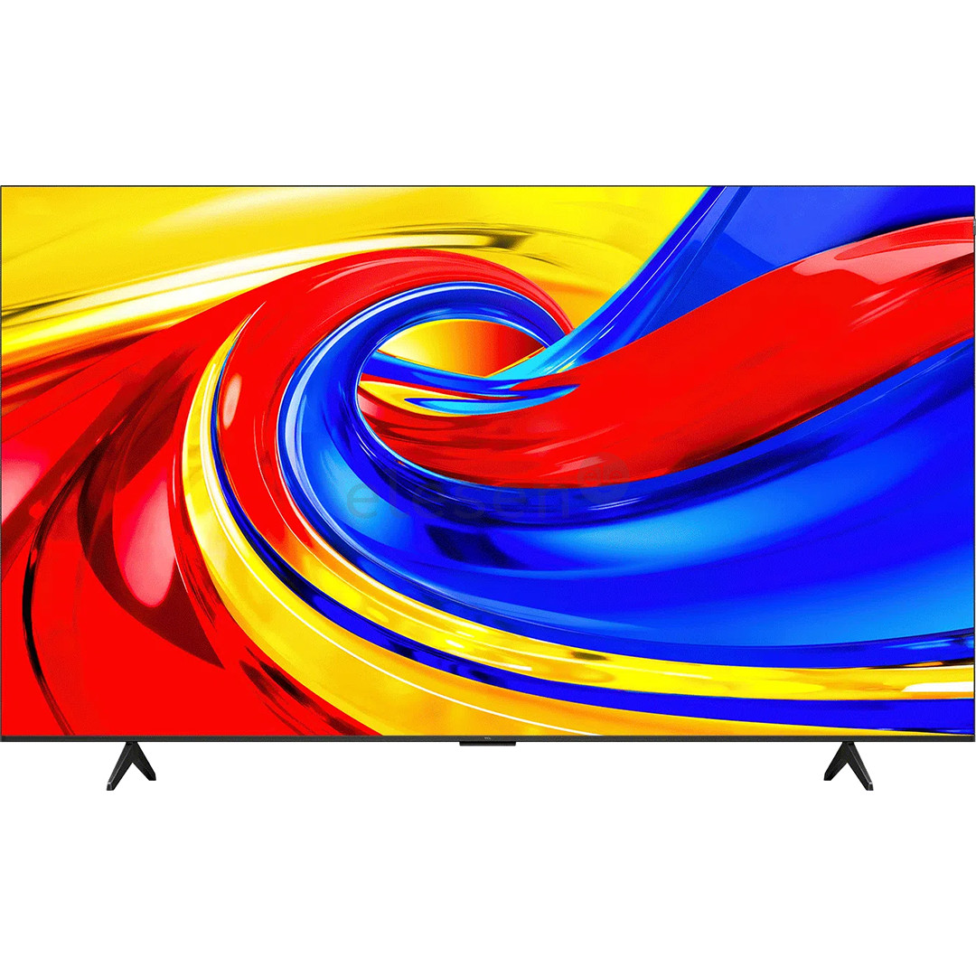 TCL P79L, 43", 4K UHD, QLED, juodas - Televizorius