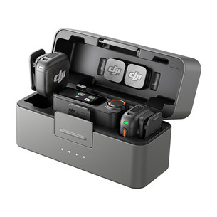 DJI Mic 3 (2 TX + 1 RX + Charging Case), gray - Wireless microphone CP.RN.00000480