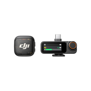 DJI Mic 3 (1 TX + 1 RX), gray - Wireless microphone