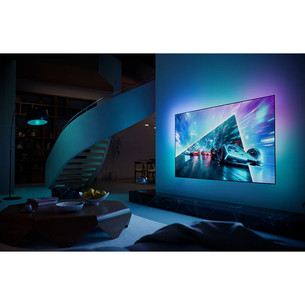 Philips OLED761, 55'', 4K UHD, OLED, juodas - Televizorius