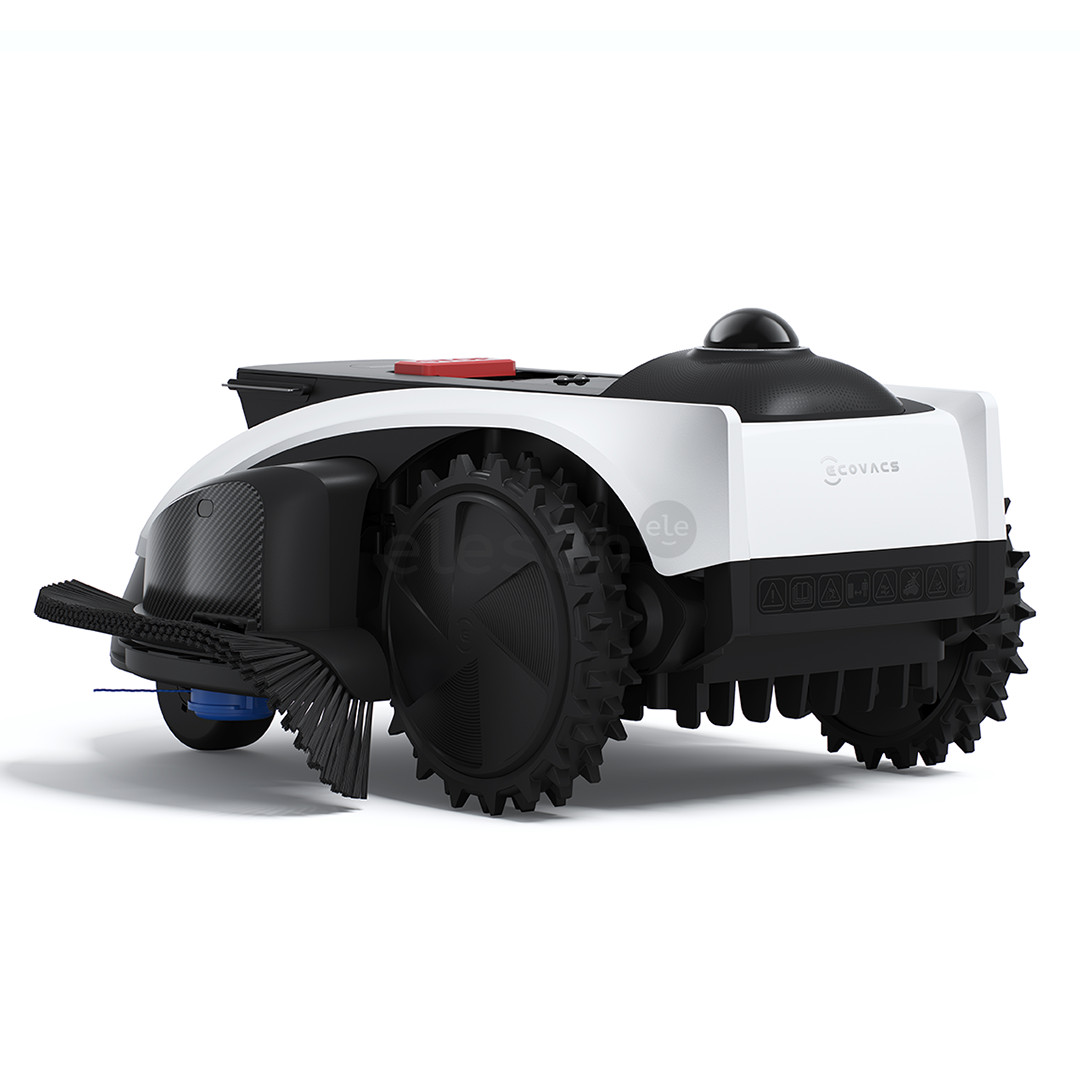 Ecovacs GOAT O1200 LiDAR PRO, baltas/juodas - Belaidis vejos robotas + priedai