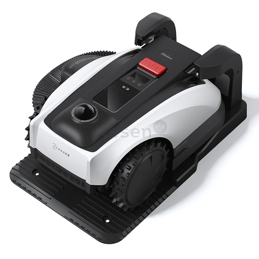 Ecovacs GOAT O1200 LiDAR PRO, baltas/juodas - Belaidis vejos robotas + priedai