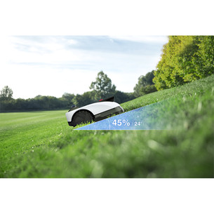 Ecovacs GOAT O1200 LiDAR PRO, baltas/juodas - Belaidis vejos robotas + priedai