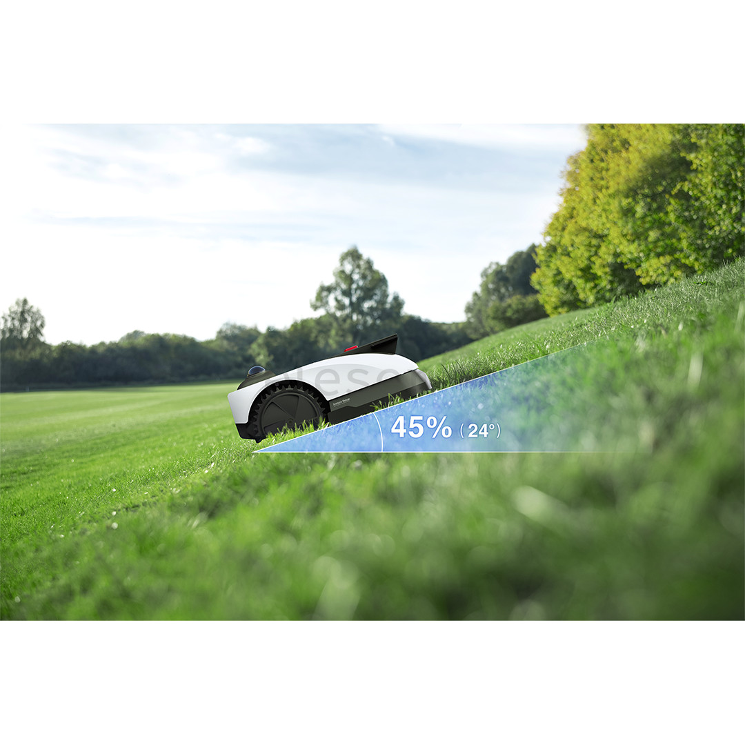 Ecovacs GOAT O1200 LiDAR PRO, baltas/juodas - Belaidis vejos robotas + priedai