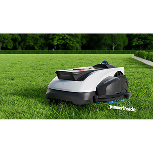 Ecovacs GOAT O1200 LiDAR PRO, baltas/juodas - Belaidis vejos robotas + priedai