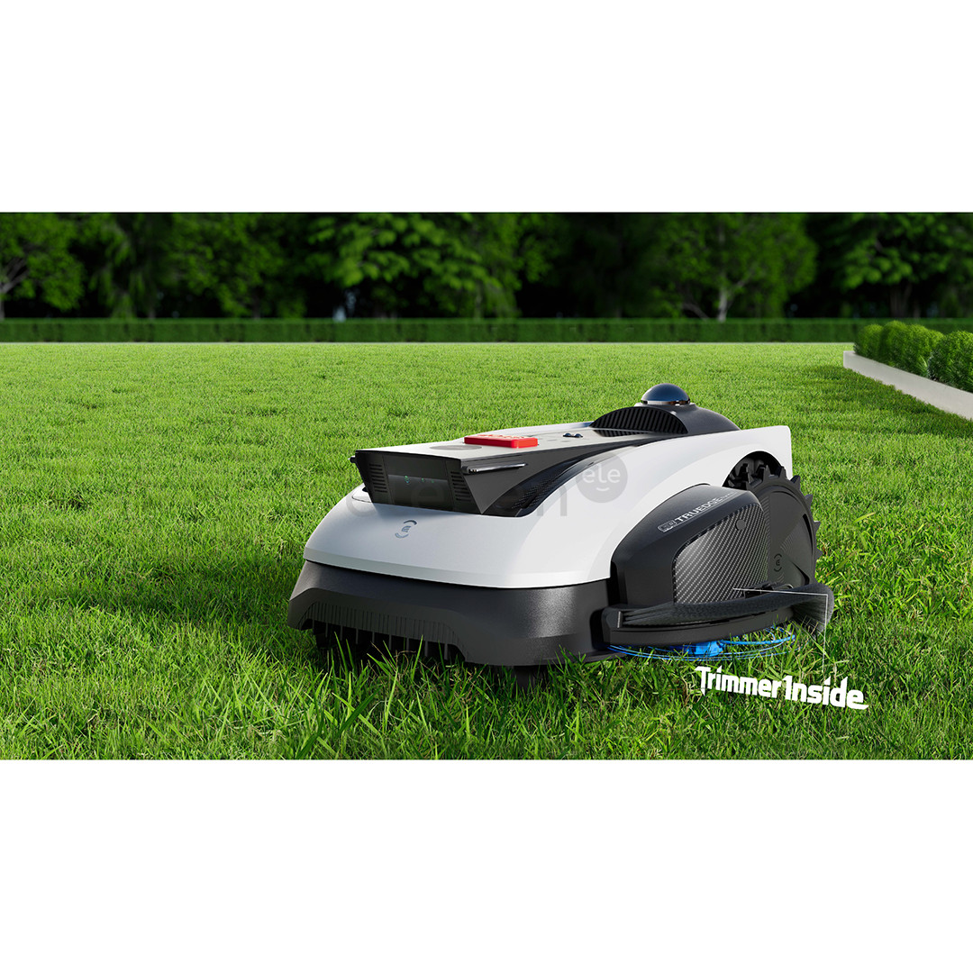 Ecovacs GOAT O1200 LiDAR PRO, baltas/juodas - Belaidis vejos robotas + priedai