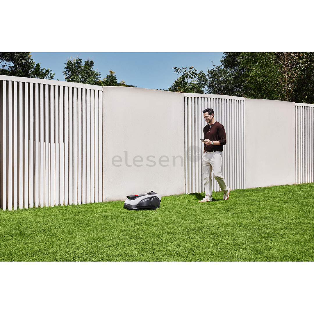 Ecovacs GOAT O1200 LiDAR PRO, baltas/juodas - Belaidis vejos robotas + priedai
