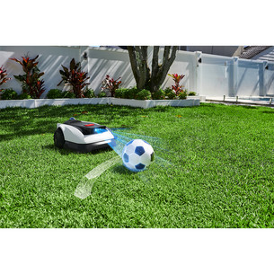 Ecovacs GOAT O1200 LiDAR PRO, baltas/juodas - Belaidis vejos robotas + priedai
