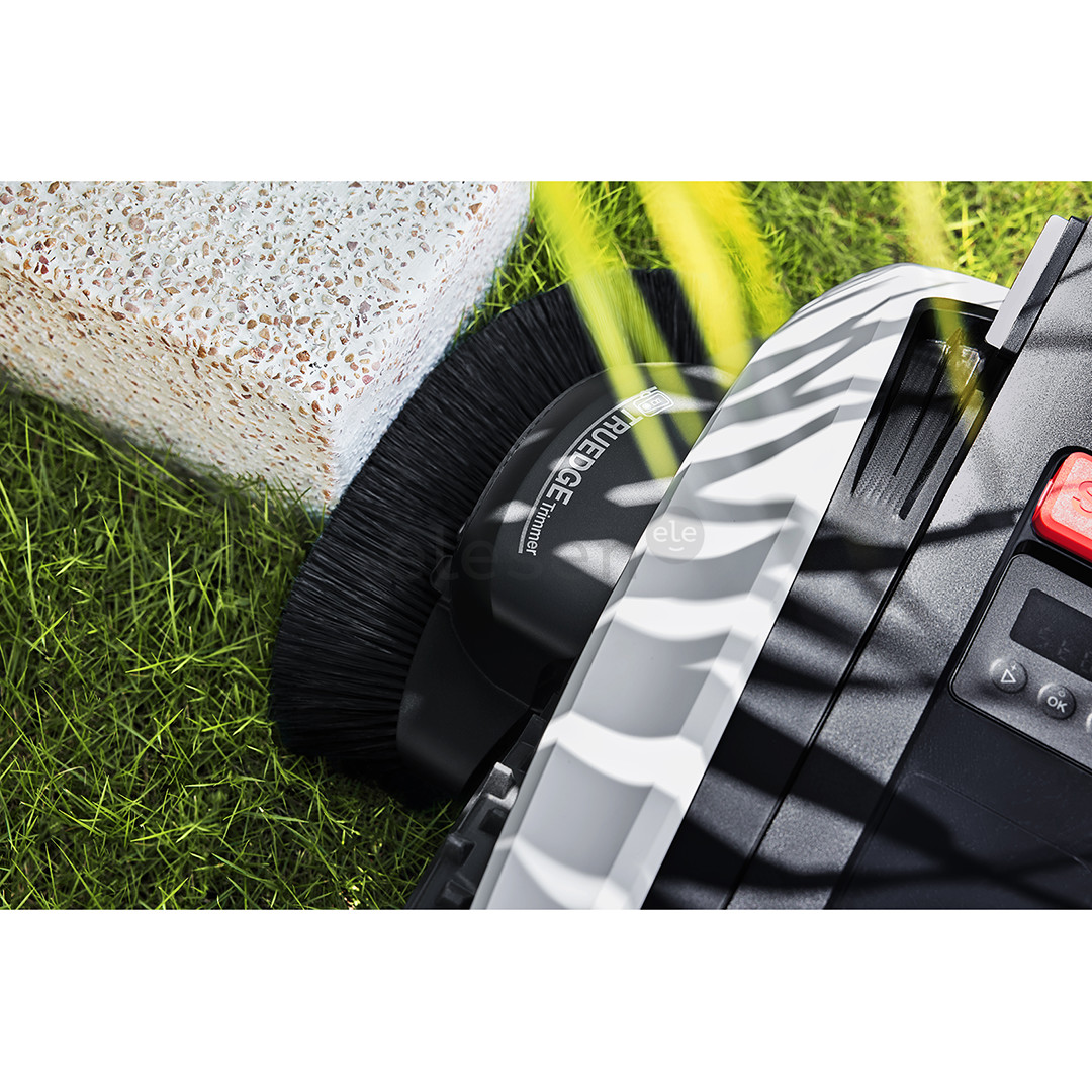Ecovacs GOAT O1200 LiDAR PRO, baltas/juodas - Belaidis vejos robotas + priedai