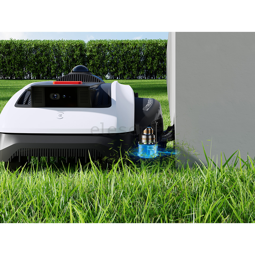 Ecovacs GOAT O1200 LiDAR PRO, baltas/juodas - Belaidis vejos robotas + priedai