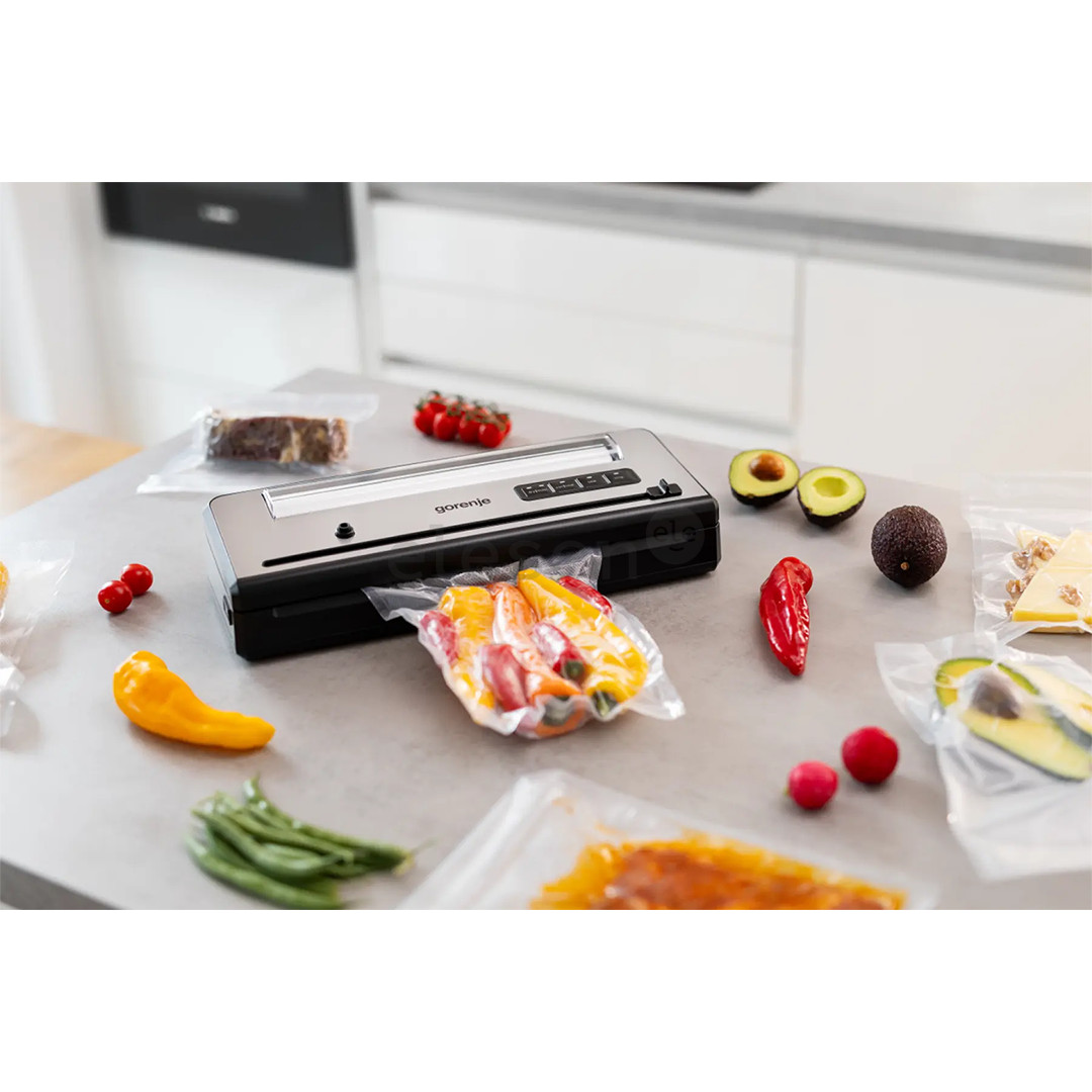 Gorenje, juodas/sidabro spalvos - Vakuumavimo aparatas