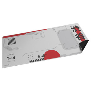 Trust GXT 759 XXL Gaming Mousepad, белый/красный - Коврик для мыши