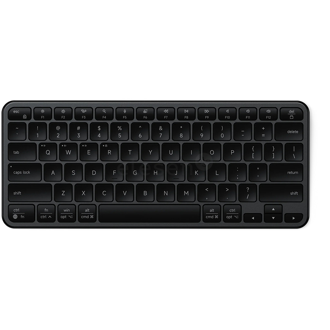 Satechi Slim EX1, SWE, juoda - Belaidė klaviatūra ST-KEX1C-ND