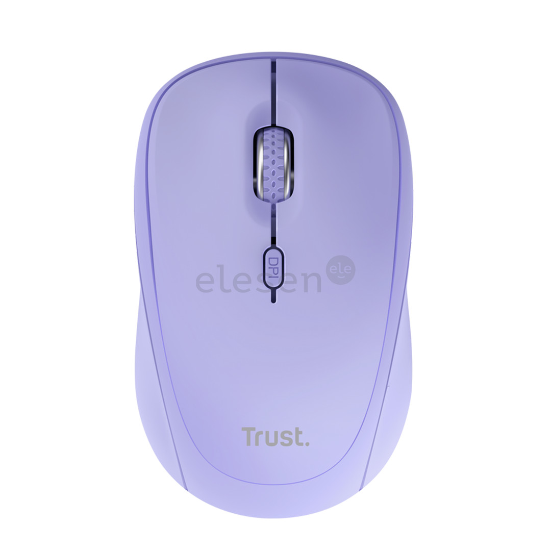 Trust Yvi+, purple - Wireless mouse