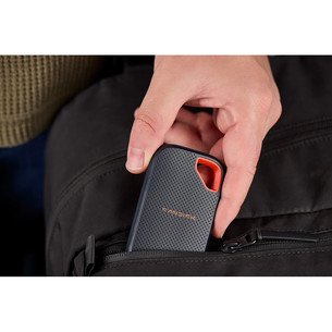 SanDisk Extreme Portable SSD V3, 2 TB, pilkas/raudonas - Išorinis SSD diskas