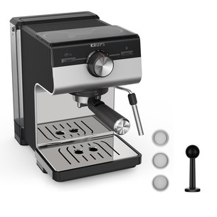 Krups Authentic+ C90, juodas/nerūdijančio plieno - Kavos aparatas