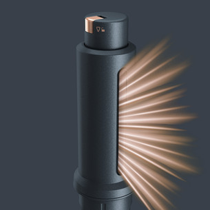 Rowenta Air Rotate, 1300 W, tamsiai žalios - Plaukų formavimo šukos