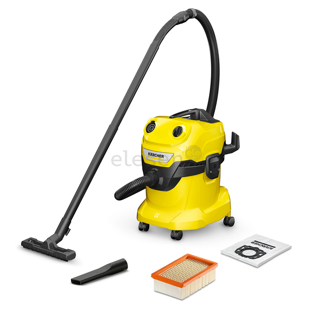 Kärcher WD 4 V-20/5/22, yellow - Wet and dry vacuum cleaner