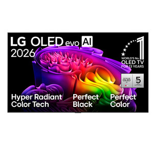 LG OLED evo AI G6, 83'', 4K UHD, OLED, black - TV
