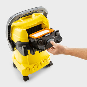 Kärcher WD 5 Control, yellow - Wet and dry vacuum cleaner