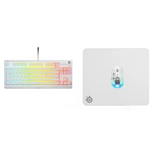 Steelseries QcK Heavy, L, baltas - Pelės kilimėlis