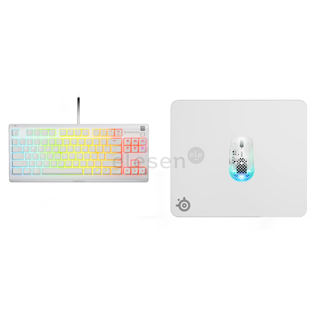 Steelseries QcK Heavy, L, baltas - Pelės kilimėlis