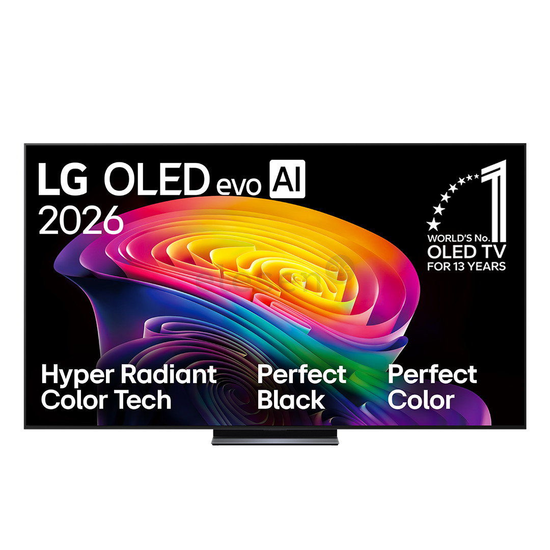 LG OLED evo AI C6, 83'', 4K UHD, OLED, dark gray - TV