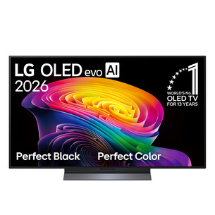 LG OLED evo AI C6, 48'', 4K UHD, OLED, tamsiai pilkas - Televizorius OLED48C62LA.AEU