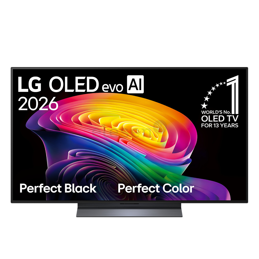 LG OLED evo AI C6, 48'', 4K UHD, OLED, tamsiai pilkas - Televizorius