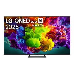 LG QNED93 evo AI, 65'', 4K UHD, QNED Mini LED, juodas - Televizorius