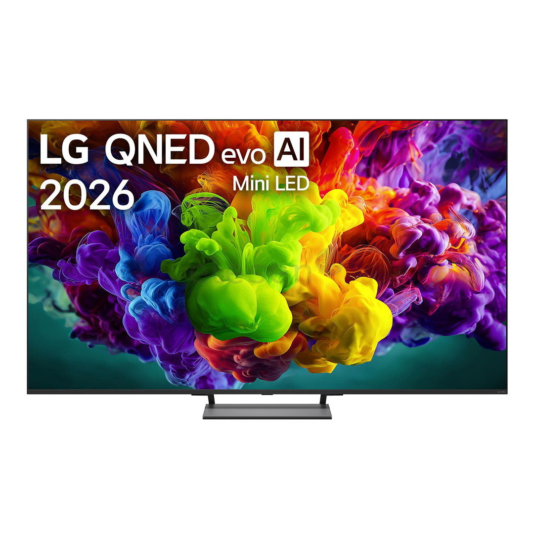 LG QNED93 evo AI, 65'', 4K UHD, QNED Mini LED, juodas - Televizorius
