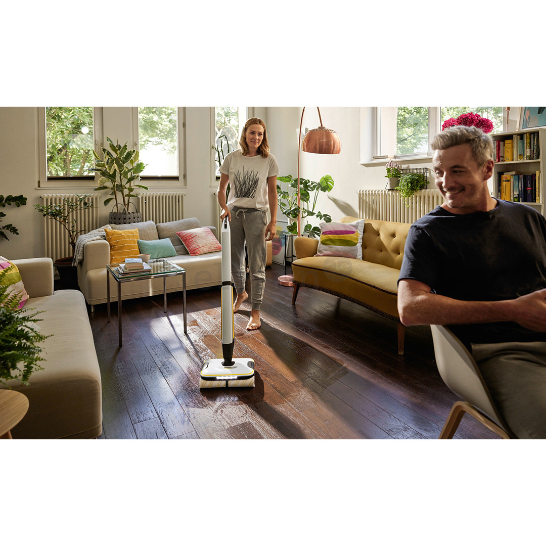 Kärcher FC 7 Plus, white - Cordless hard floor cleaner