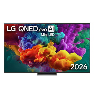 LG QNED87 evo AI, 75'', 4K UHD, QNED Mini LED, juodas - Televizorius 75QNED87B3A.AEU