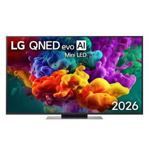 LG QNED87 evo AI, 55'', 4K UHD, QNED Mini LED, juodas - Televizorius 55QNED87B3A.AEU