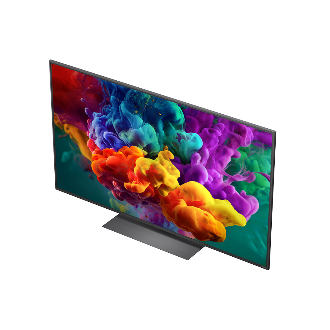 LG QNED87 evo AI, 55'', 4K UHD, QNED Mini LED, juodas - Televizorius