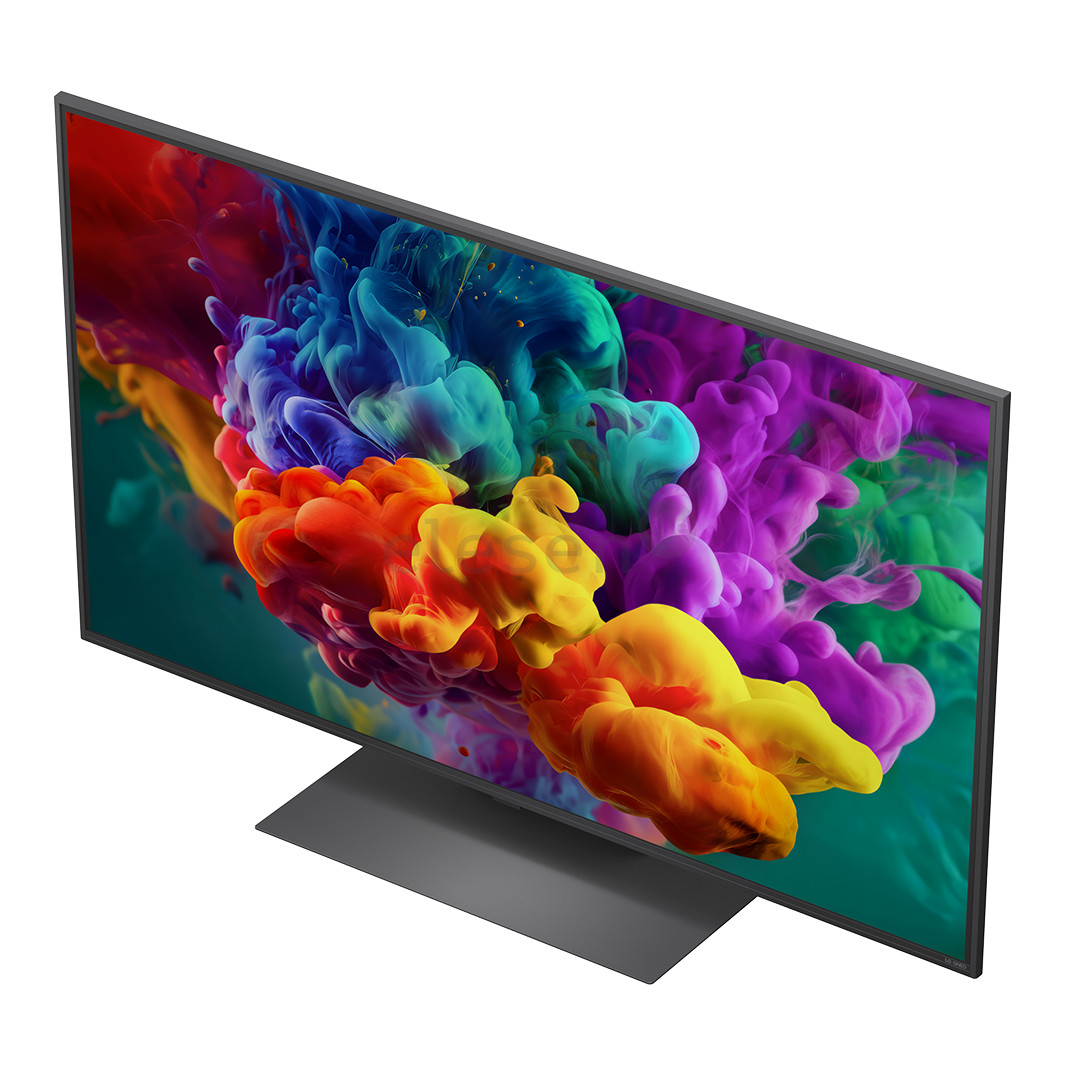 LG QNED87 evo AI, 50'', 4K UHD, QNED Mini LED, juodas - Televizorius
