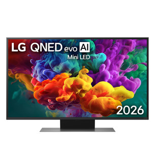 LG QNED87 evo AI, 43'', 4K UHD, QNED Mini LED, черный - Телевизор 43QNED87B3A.AEU