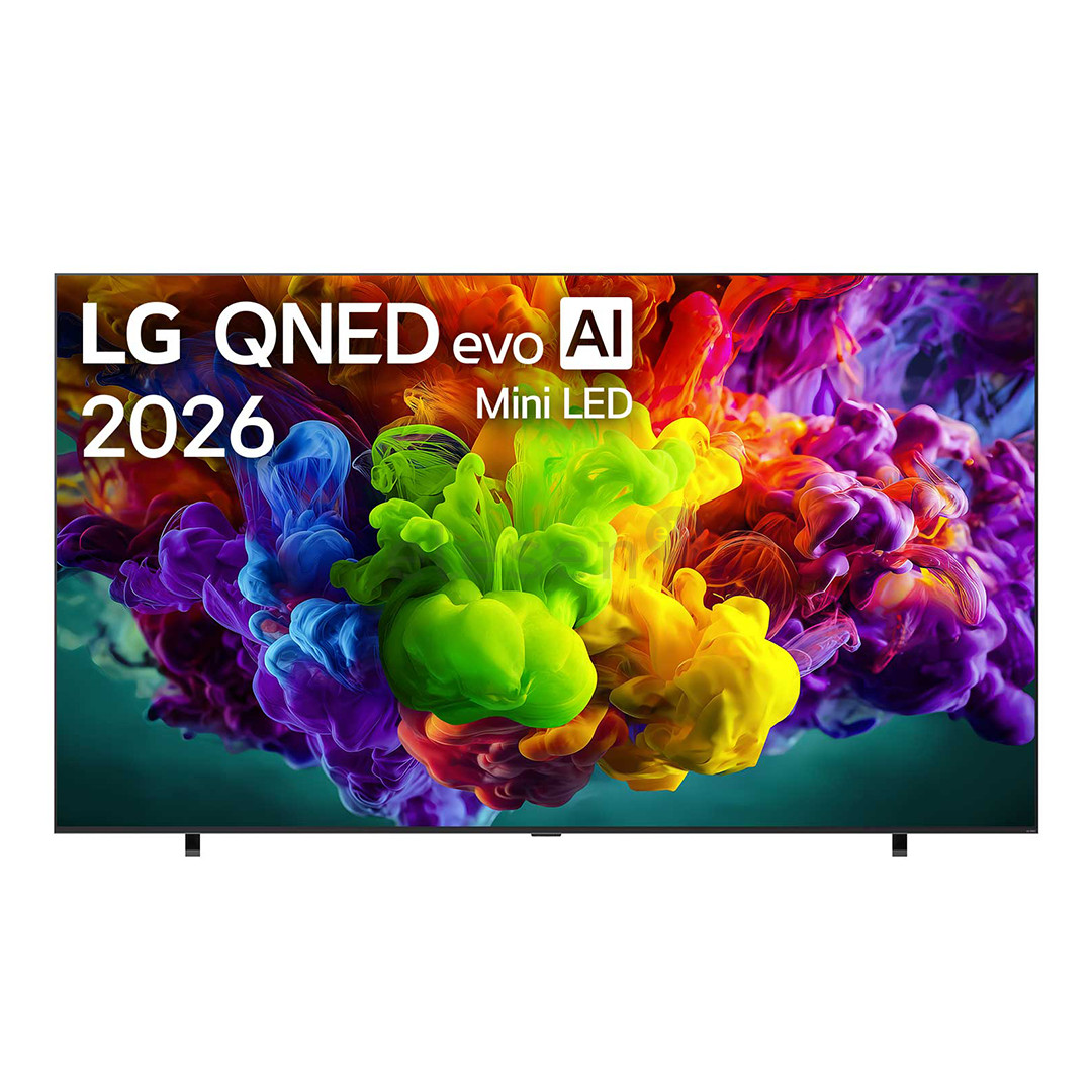LG QNED93 evo AI, 115'', 4K UHD, QNED Mini LED, juodas - Televizorius