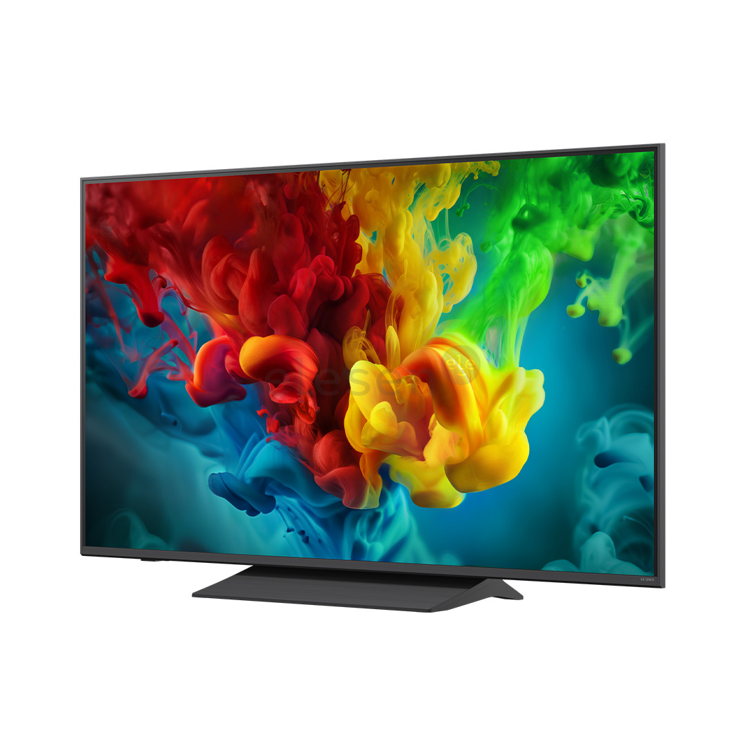 LG evo AI QNED83, 55'', 4K UHD, QNED Mini LED, черный - Телевизор