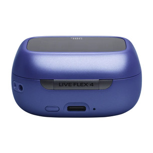 JBL Live Flex 4, mėlynos - Belaidės ausinės