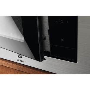 Electrolux 500, 23 L, nerūdijančio plieno - Įmontuojama mikrobangų krosnelė su griliu