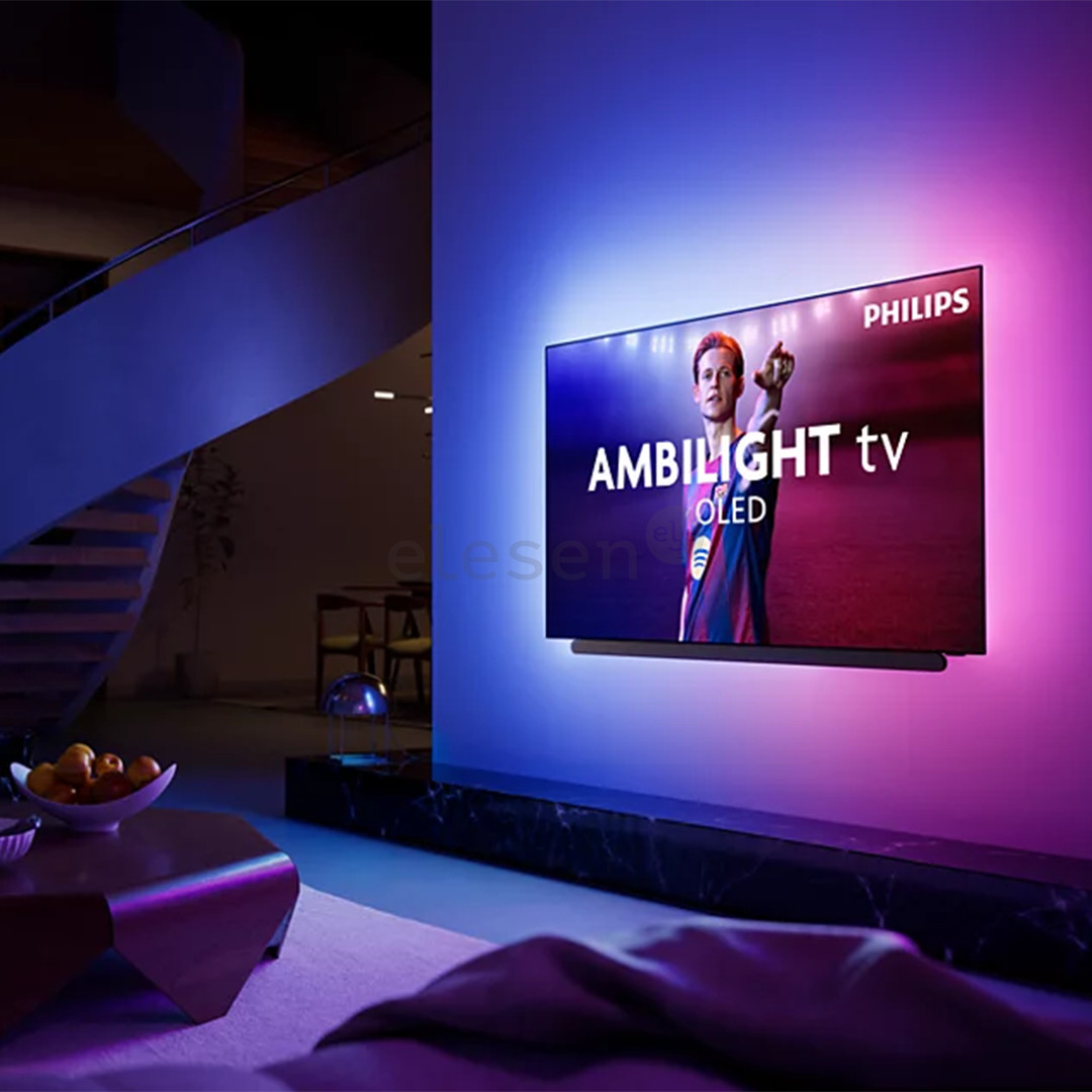Philips OLED911, 65'', 4K UHD, OLED, черный - Телевизор