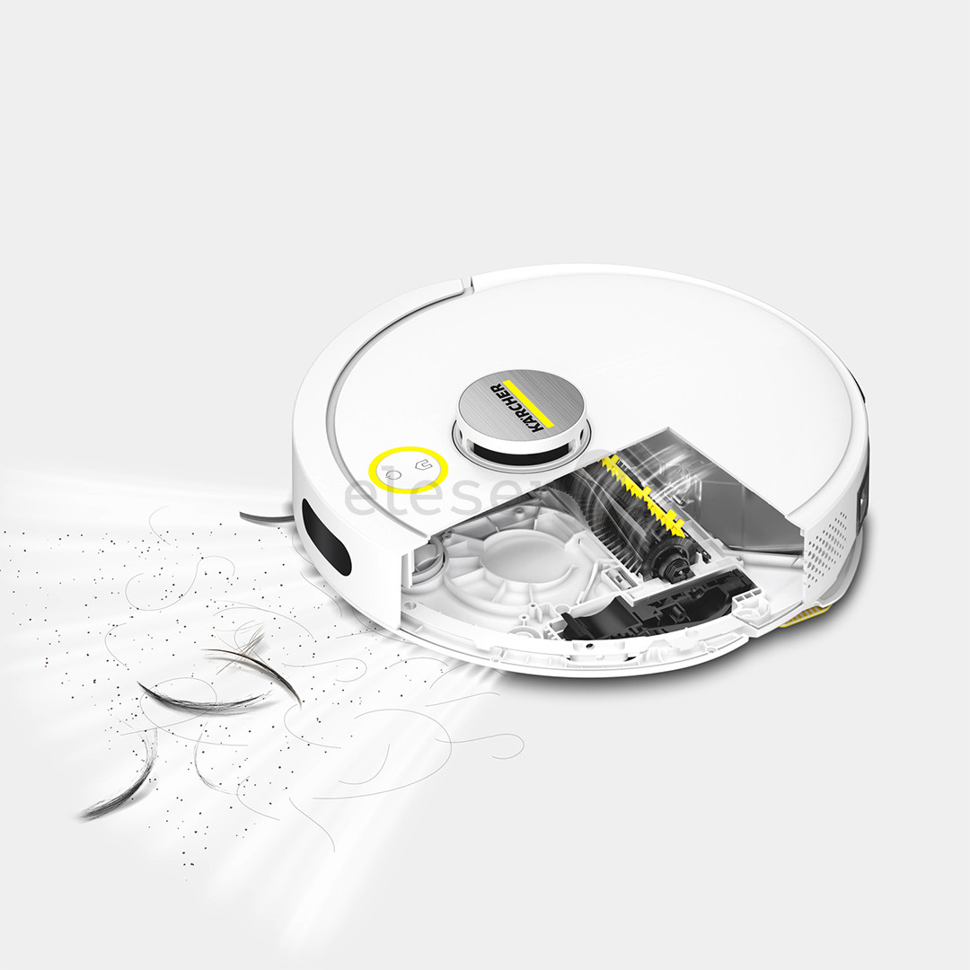 Kärcher RVC 3 Comfort, wet & dry, white - Robot vacuum cleaner