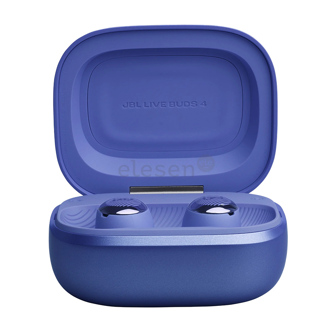 JBL Live Buds 4, mėlynos - Belaidės ausinės