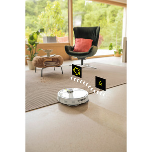 Kärcher RVM 4 Comfort, wet & dry, white - Robot vacuum cleaner