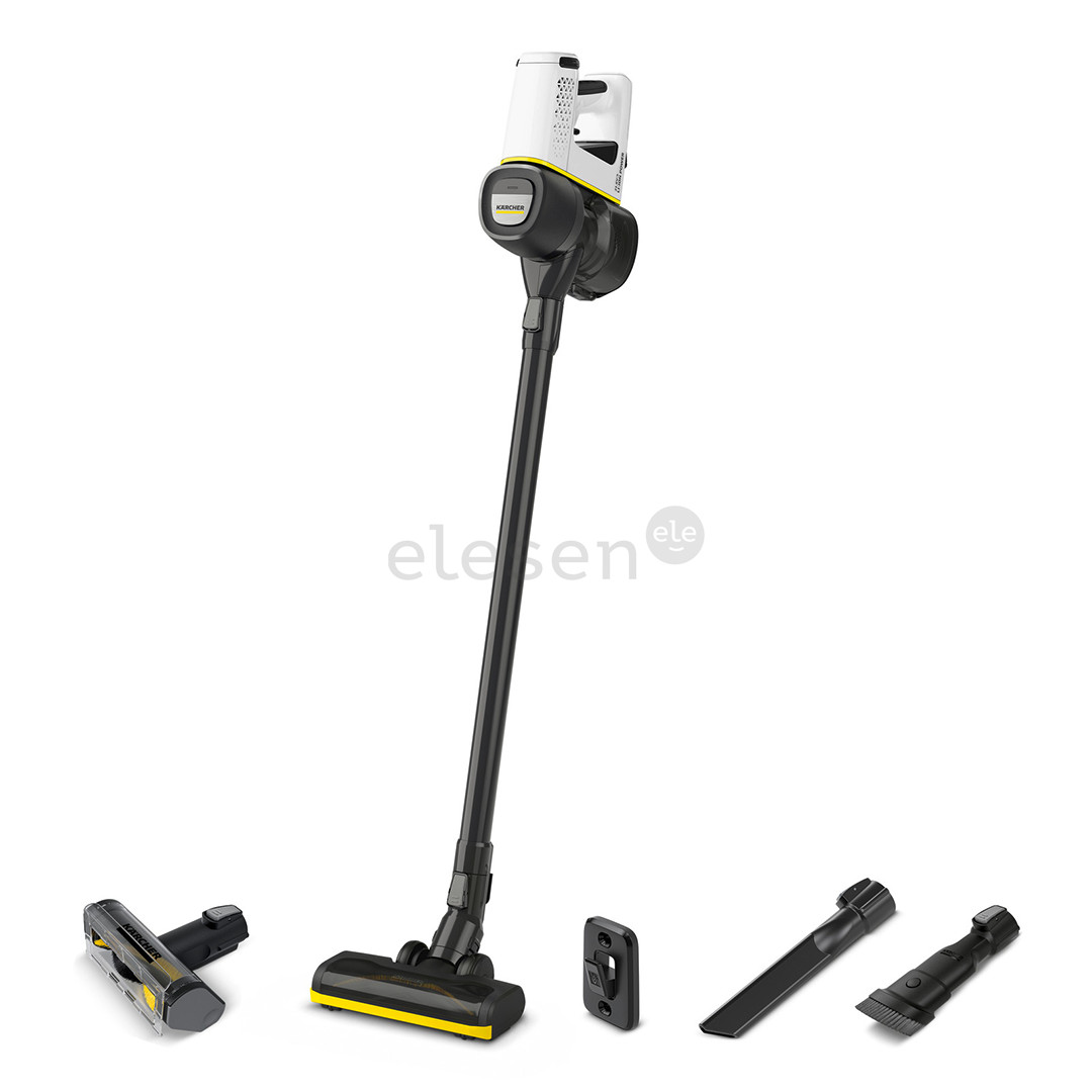 Kärcher VC 4 Cordless myHome Pet, juodas/baltas  - Belaidis dulkių siurblys