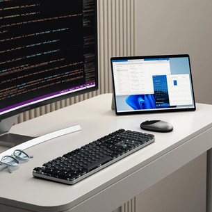 Satechi SM3 Slim, SWE, темно-серый - Беспроводная клавиатура