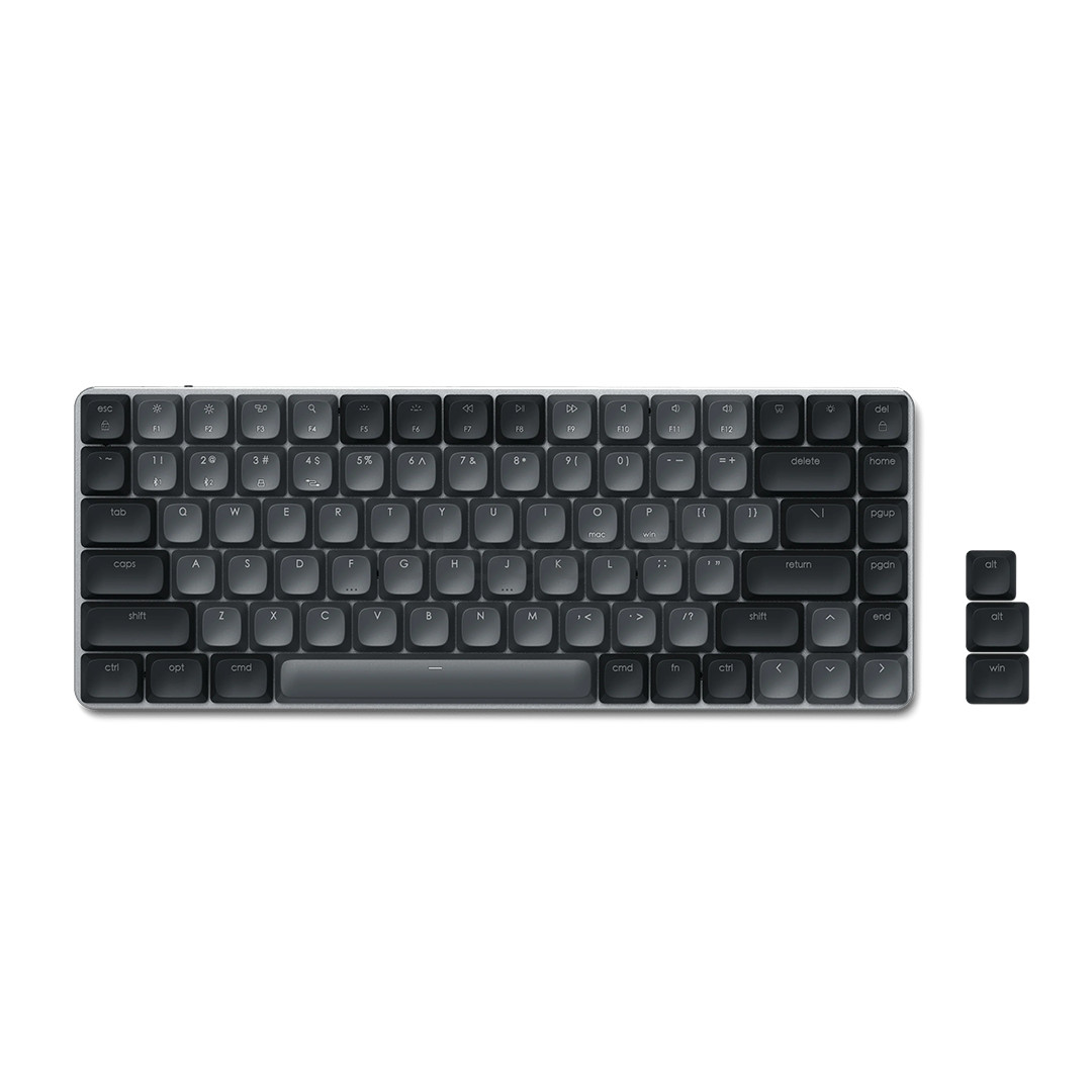 Satechi SM1 Slim, mechanical, US, tamsiai pilka - Belaidė klaviatūra